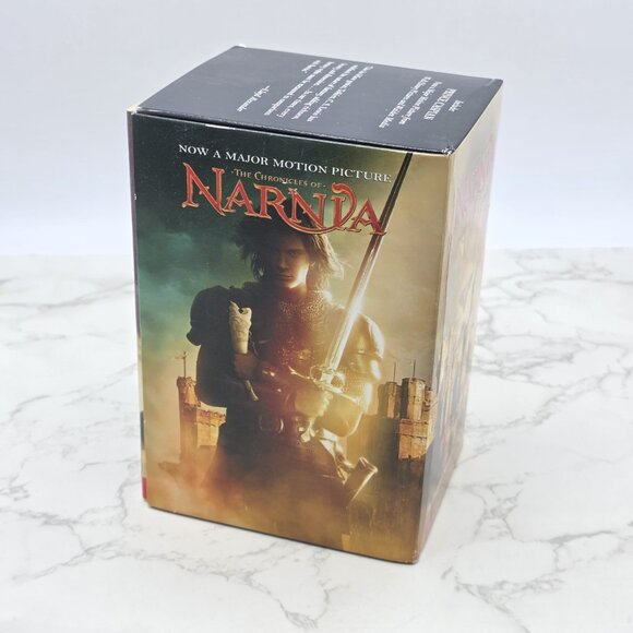 The Chronicles of Narnia Box Set CS Lewis Paperback 1995 Books 1 - 7 Scholastic - Picture 4 of 9